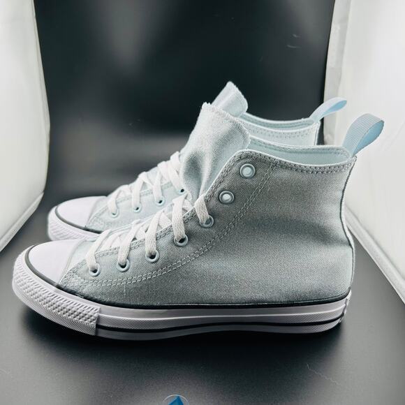 Converse Chuck Taylor All Star EVA Lift Platform Prism Glitter High-Top Sz 6 - Picture 6 of 7